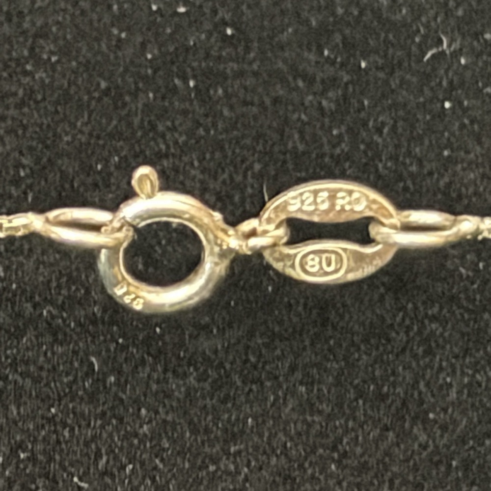 Onyx Su Thailand 925 earring necklace set $54 - Picture 11 of 12